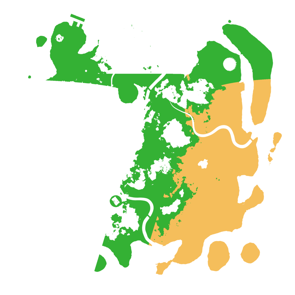 Biome Rust Map: Procedural Map, Size: 4000, Seed: 103065459