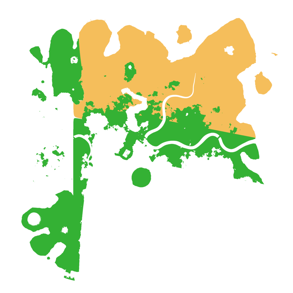 Biome Rust Map: Procedural Map, Size: 4000, Seed: 1293949871