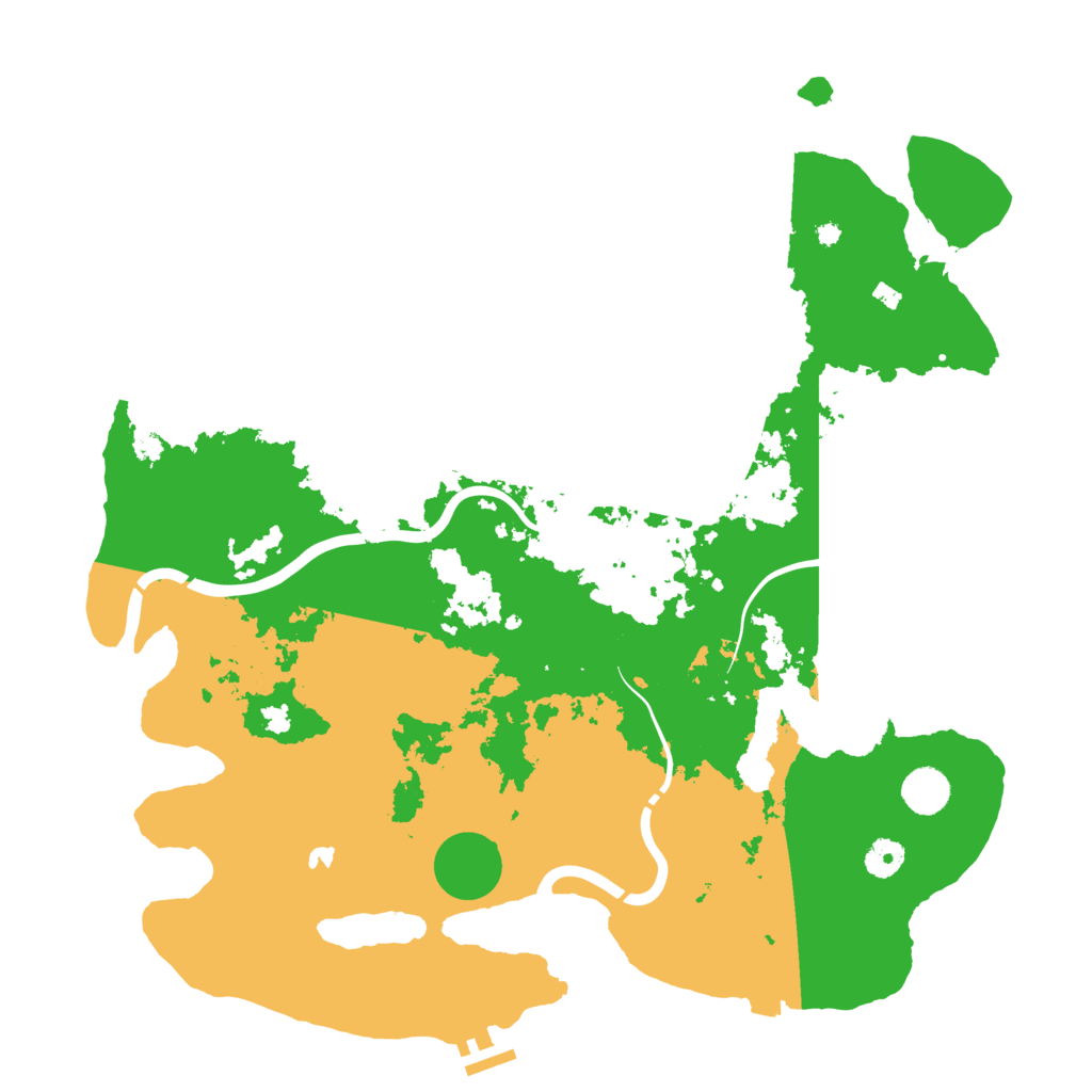 Biome Rust Map: Procedural Map, Size: 4250, Seed: 1798807462
