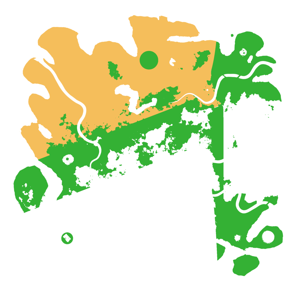 Biome Rust Map: Procedural Map, Size: 4250, Seed: 1303647403
