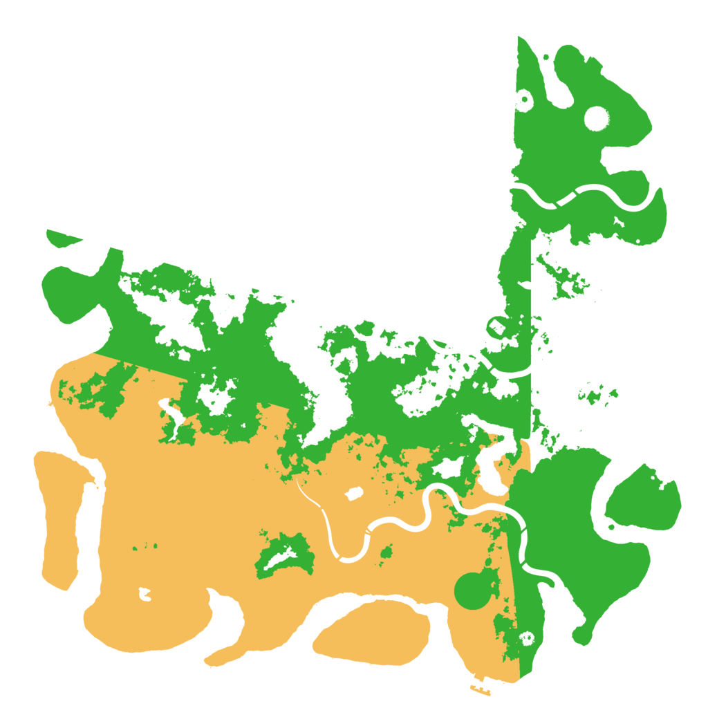 Biome Rust Map: Procedural Map, Size: 5000, Seed: 1770200949