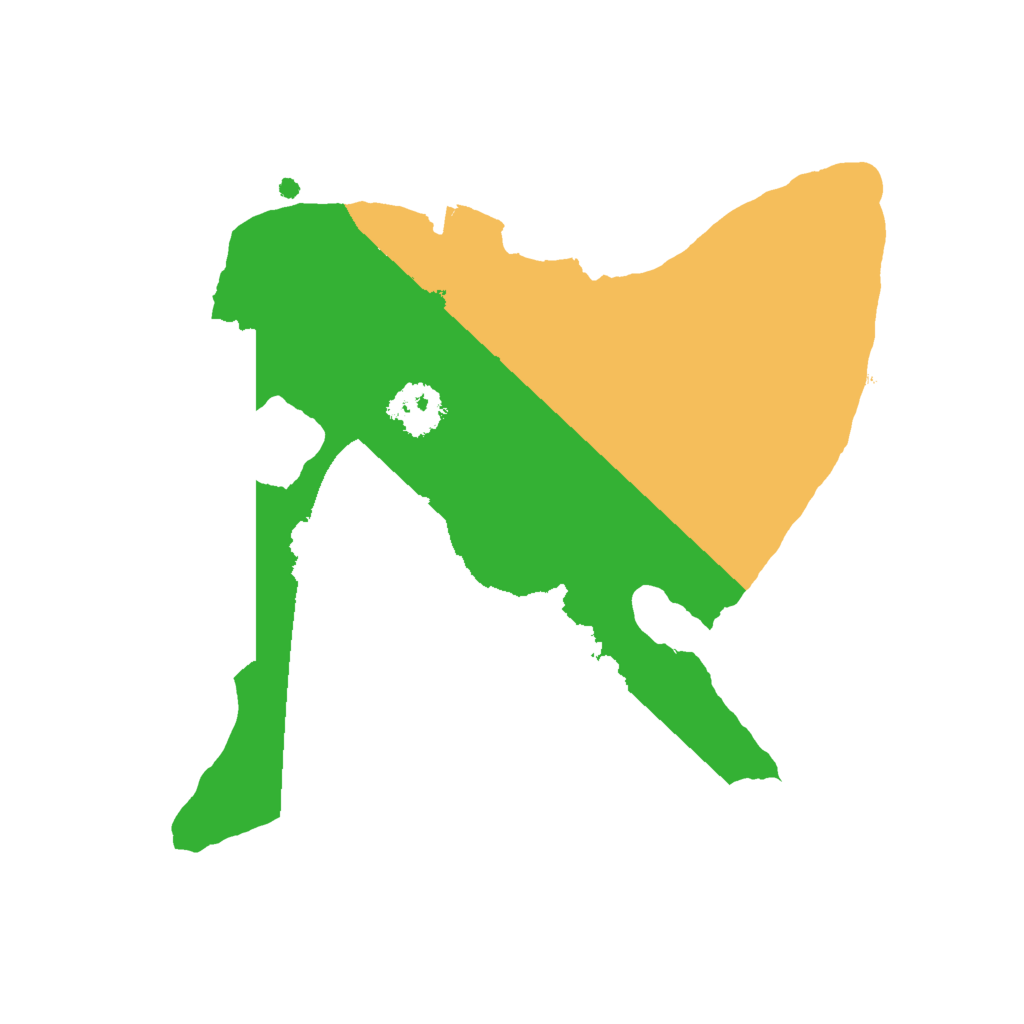 Biome Rust Map: Procedural Map, Size: 2000, Seed: 672484190
