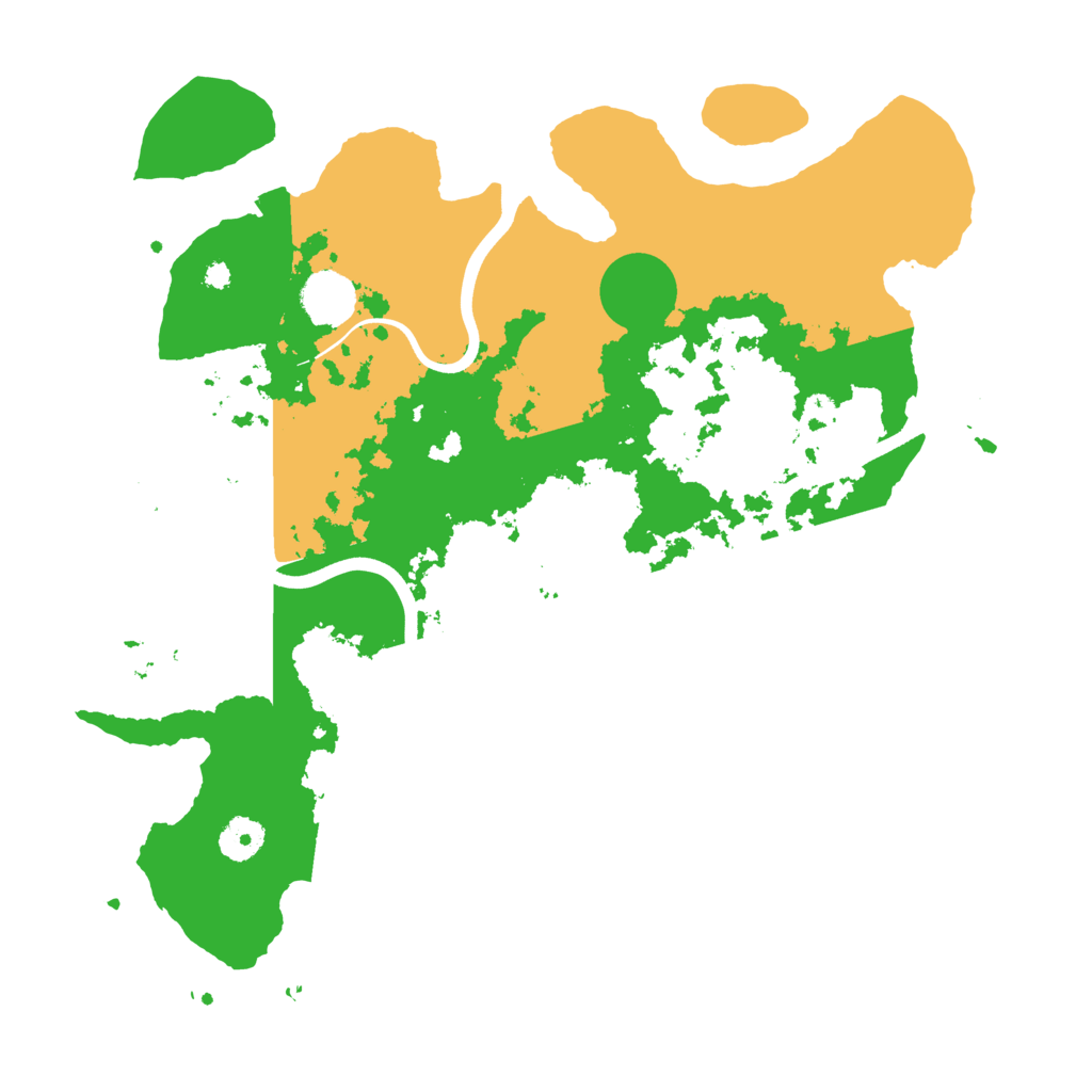 Biome Rust Map: Procedural Map, Size: 3750, Seed: 55643563