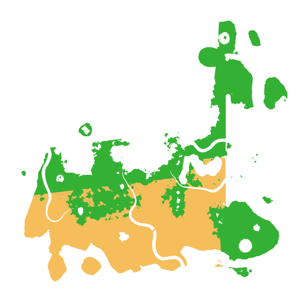 Biome Rust Map: Procedural Map, Size: 4000, Seed: 537555330