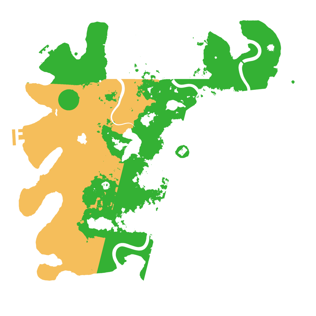 Biome Rust Map: Procedural Map, Size: 4000, Seed: 893374680