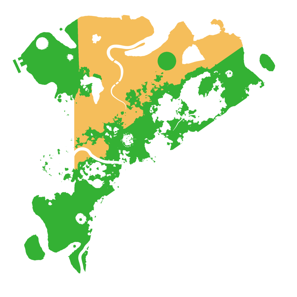 Biome Rust Map: Procedural Map, Size: 4250, Seed: 926091020