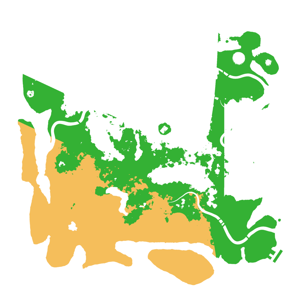 Biome Rust Map: Procedural Map, Size: 4250, Seed: 24933