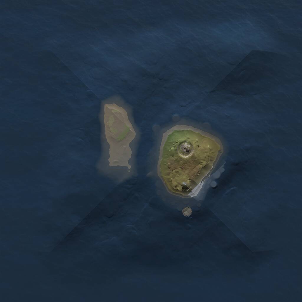 Rust Map: Procedural Map, Size: 1250, Seed: 2135839122, 1 Monuments