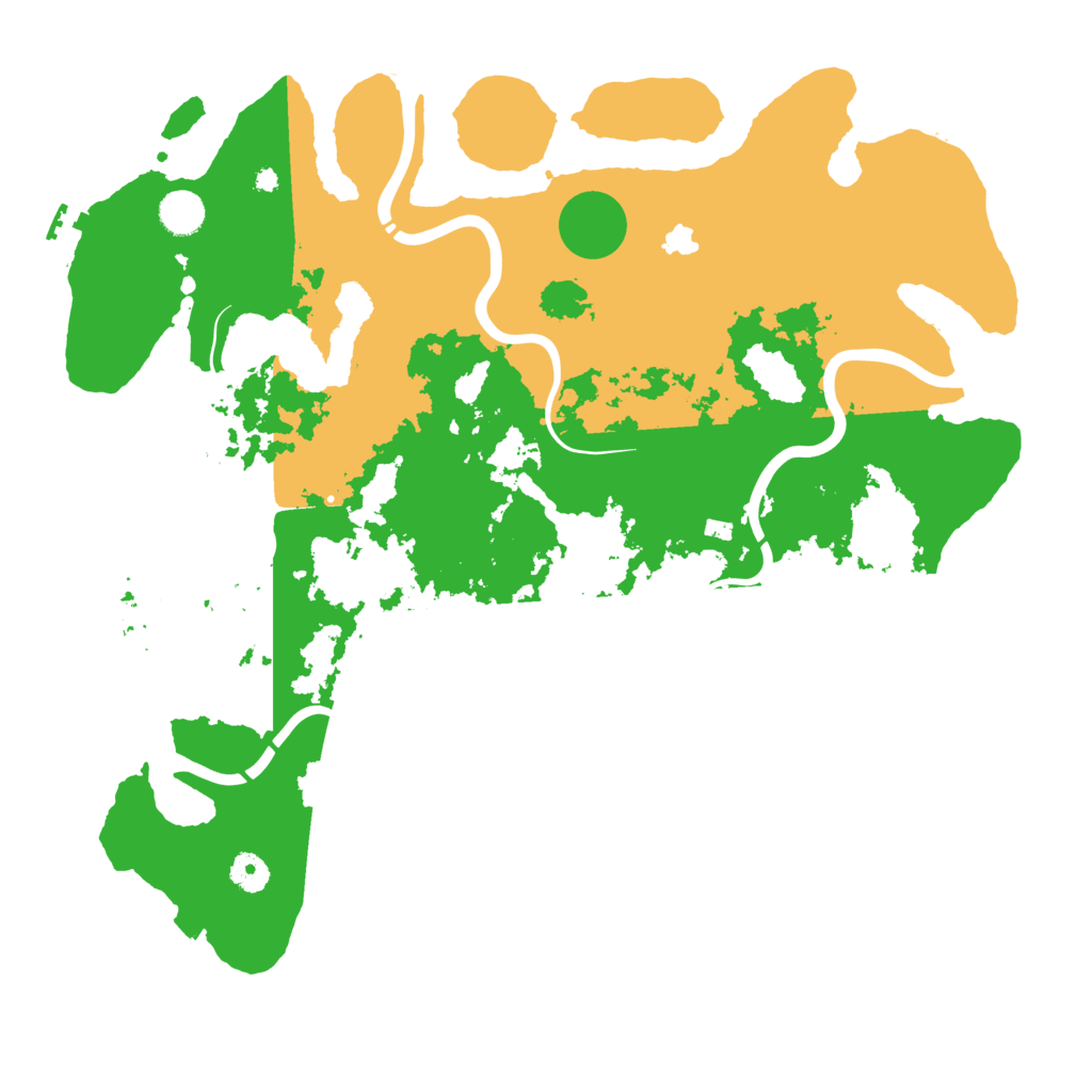 Biome Rust Map: Procedural Map, Size: 4250, Seed: 1104