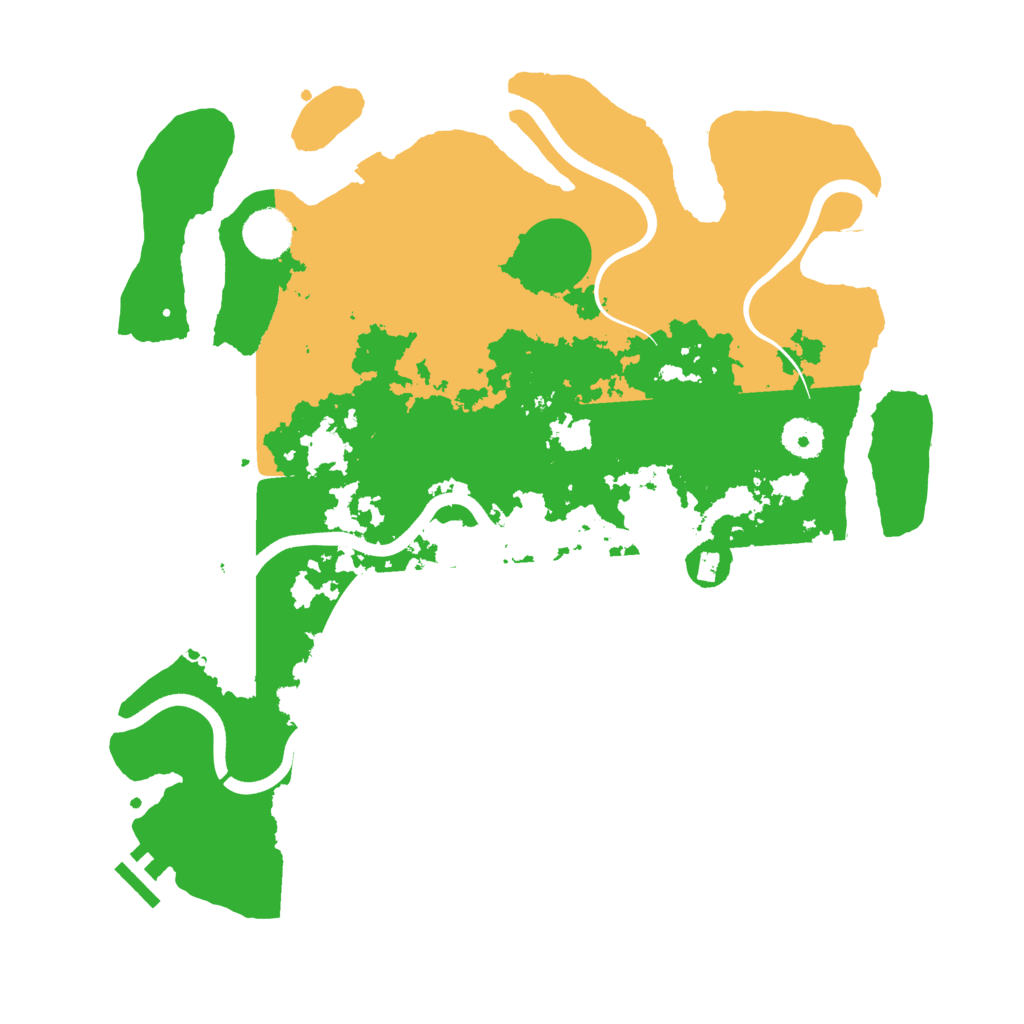 Biome Rust Map: Procedural Map, Size: 3750, Seed: 366323230