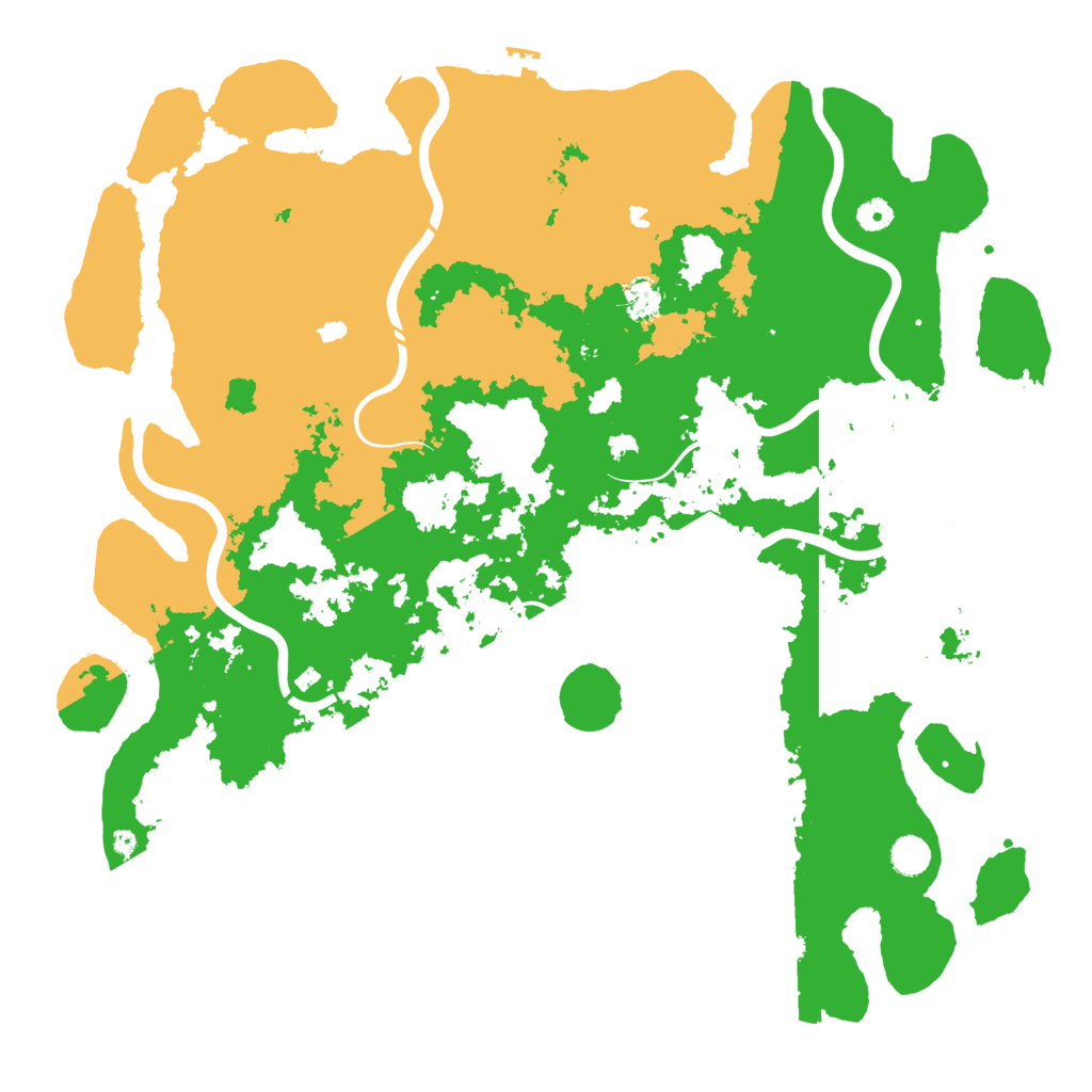 Biome Rust Map: Procedural Map, Size: 4800, Seed: 489751890