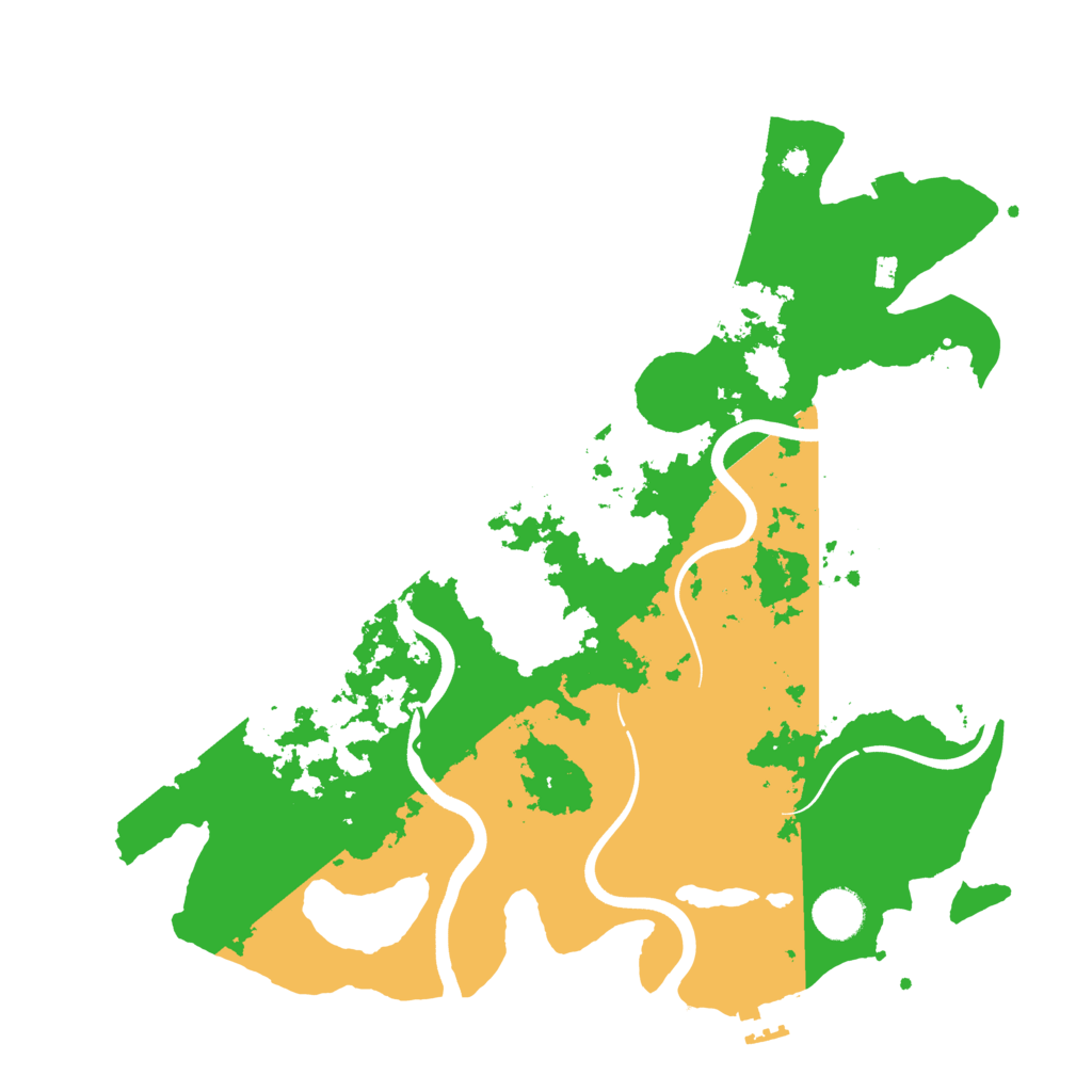 Biome Rust Map: Procedural Map, Size: 3750, Seed: 741250274