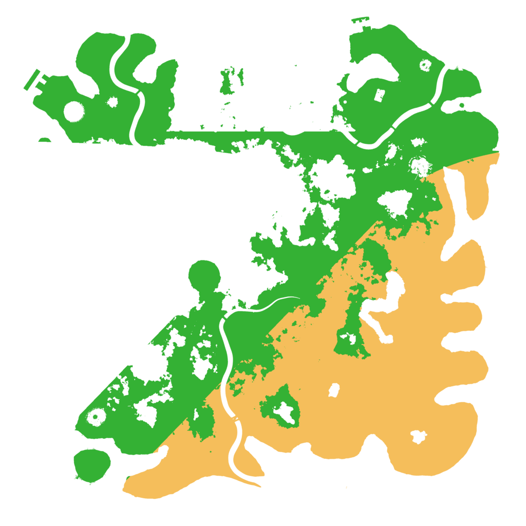 Biome Rust Map: Procedural Map, Size: 4500, Seed: 606841020