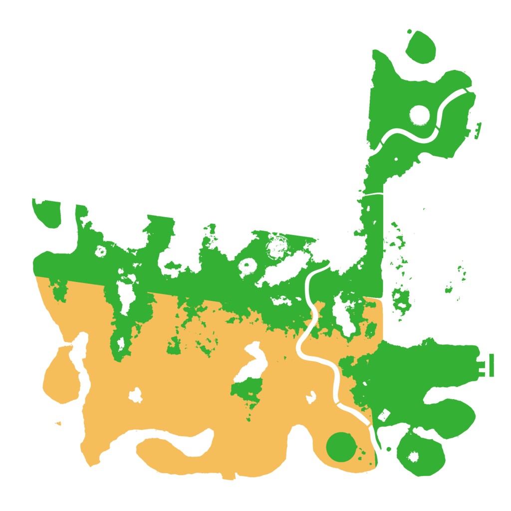 Biome Rust Map: Procedural Map, Size: 4500, Seed: 322706851