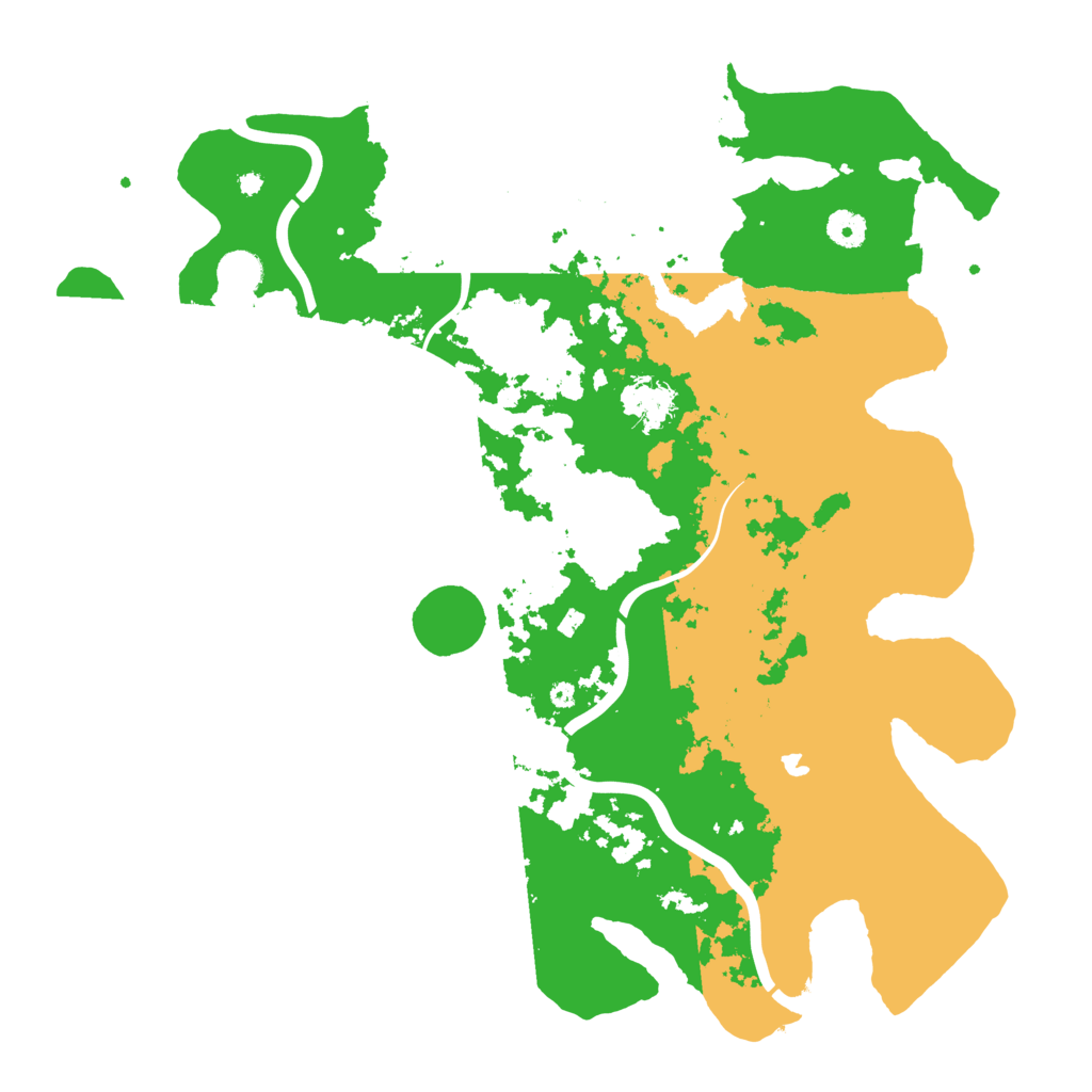 Biome Rust Map: Procedural Map, Size: 4250, Seed: 535665