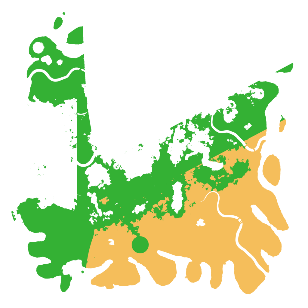 Biome Rust Map: Procedural Map, Size: 4800, Seed: 1688900573