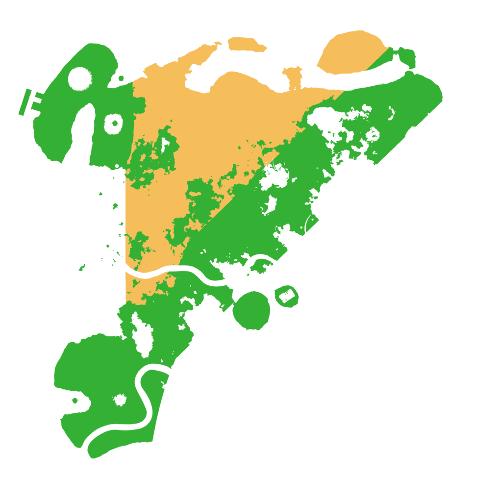 Biome Rust Map: Procedural Map, Size: 3750, Seed: 798269639