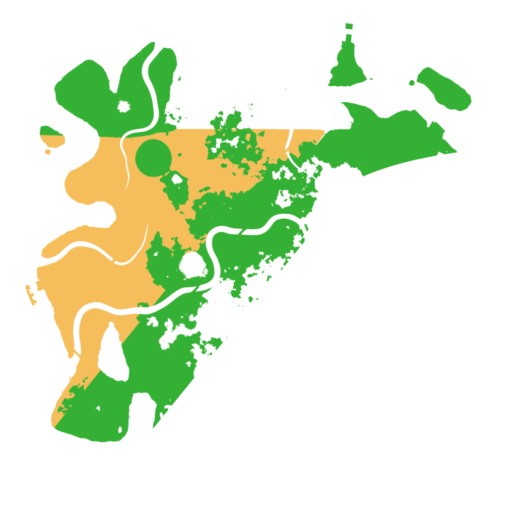 Biome Rust Map: Procedural Map, Size: 3750, Seed: 402927586