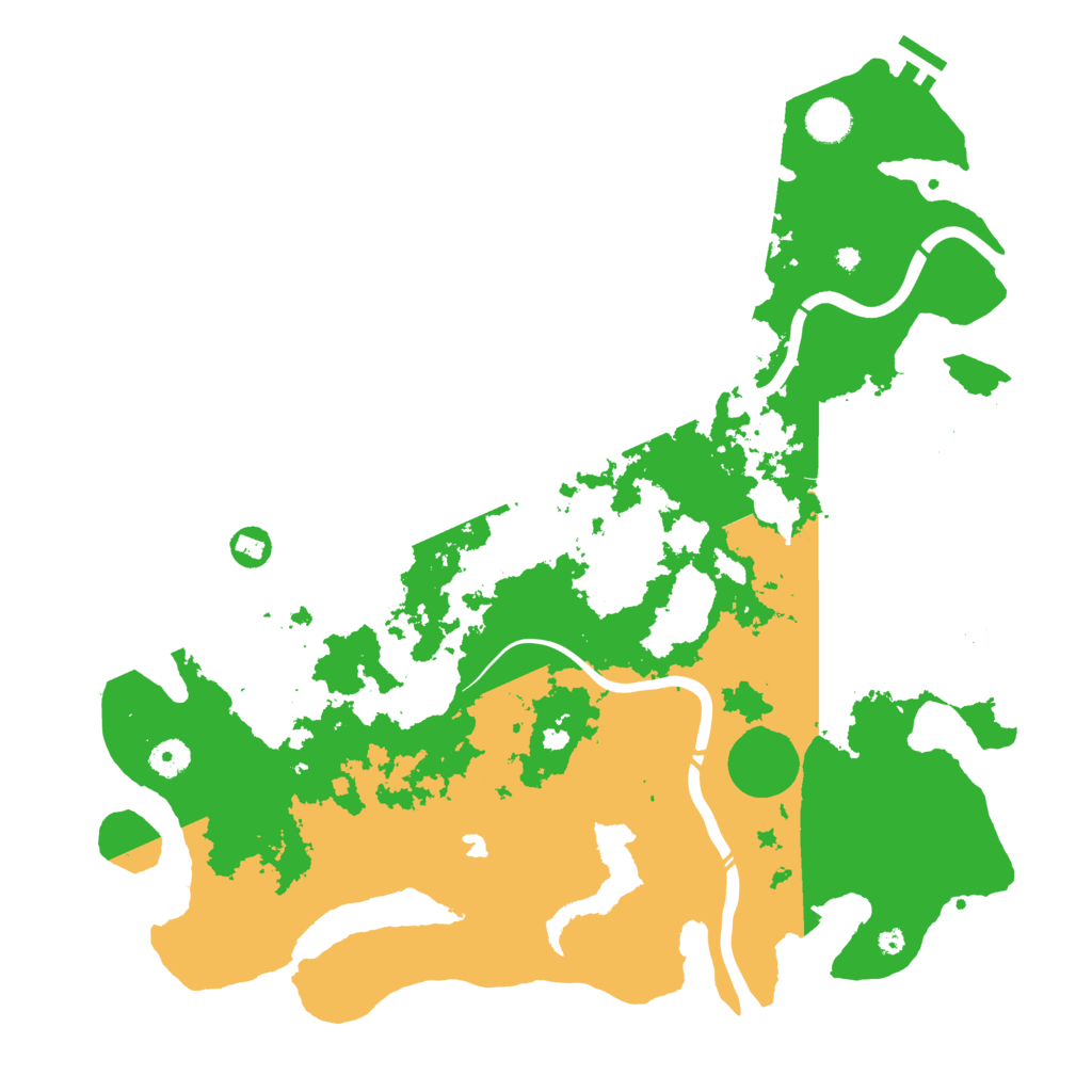 Biome Rust Map: Procedural Map, Size: 4250, Seed: 2030693229