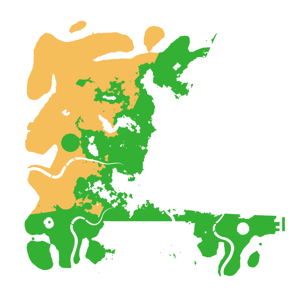 Biome Rust Map: Procedural Map, Size: 4250, Seed: 1969915378