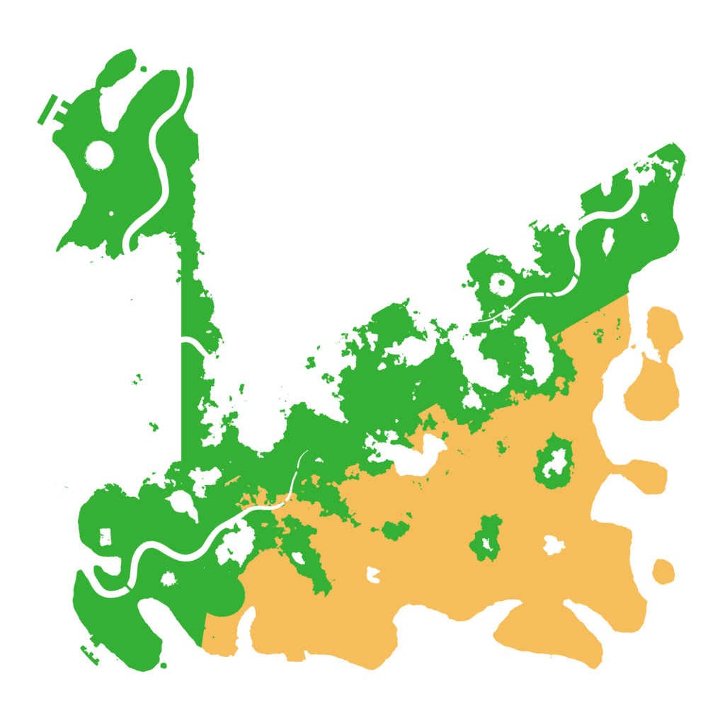 Biome Rust Map: Procedural Map, Size: 4500, Seed: 1739604308