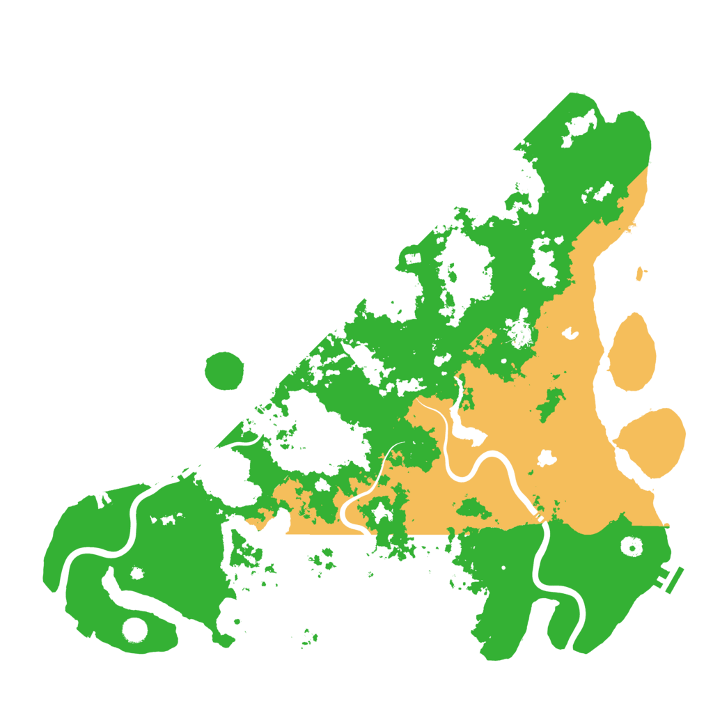 Biome Rust Map: Procedural Map, Size: 5000, Seed: 796317677