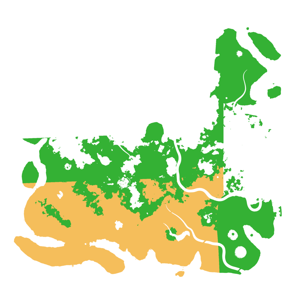 Biome Rust Map: Procedural Map, Size: 4500, Seed: 1293949872