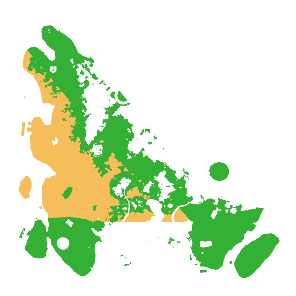 Biome Rust Map: Procedural Map, Size: 4250, Seed: 496526186