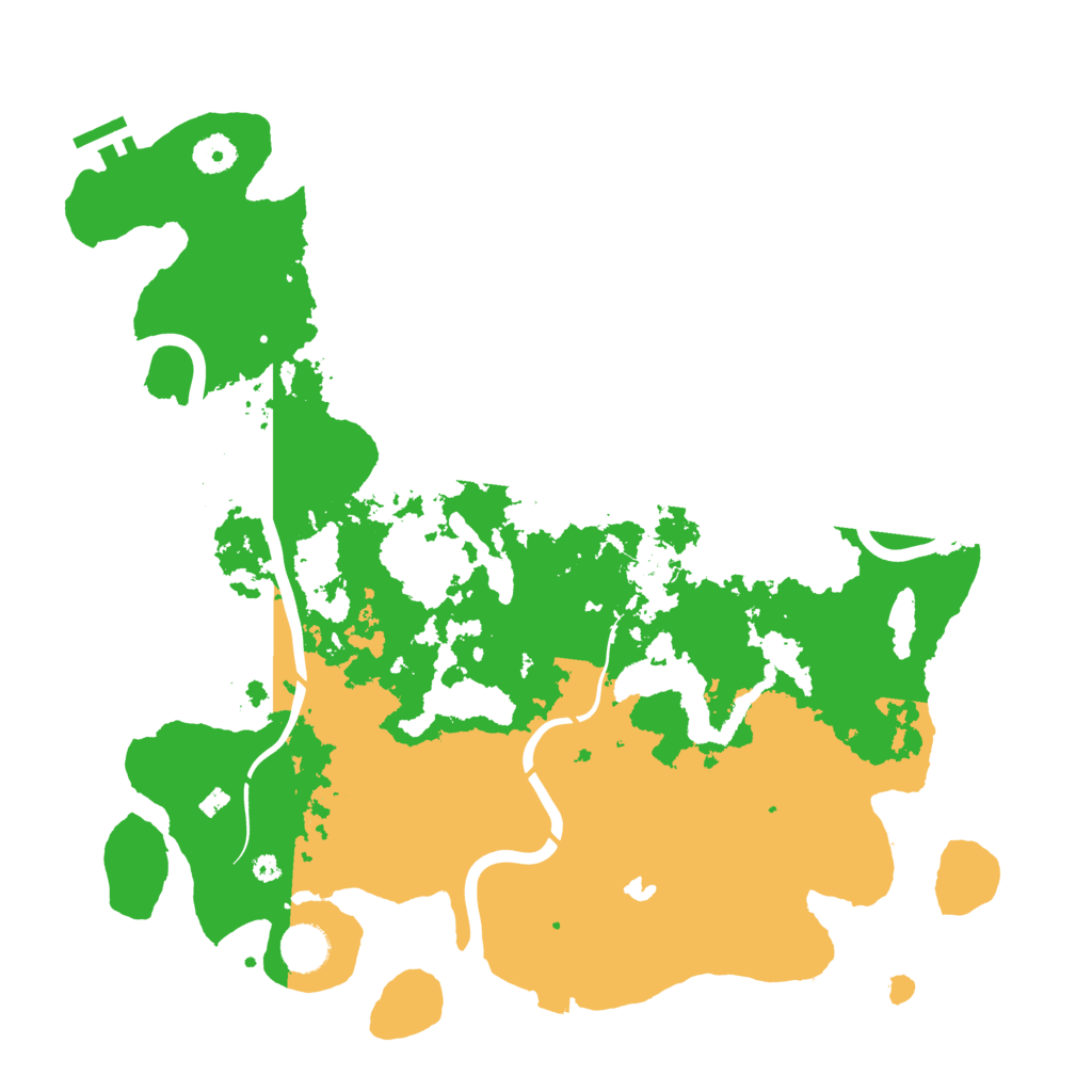 Biome Rust Map: Procedural Map, Size: 4000, Seed: 62027020