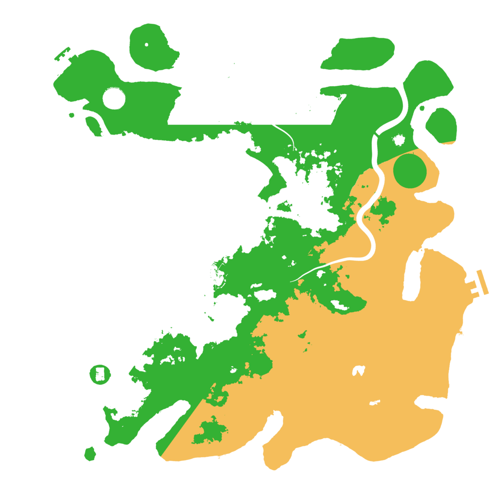Biome Rust Map: Procedural Map, Size: 4000, Seed: 1904073860