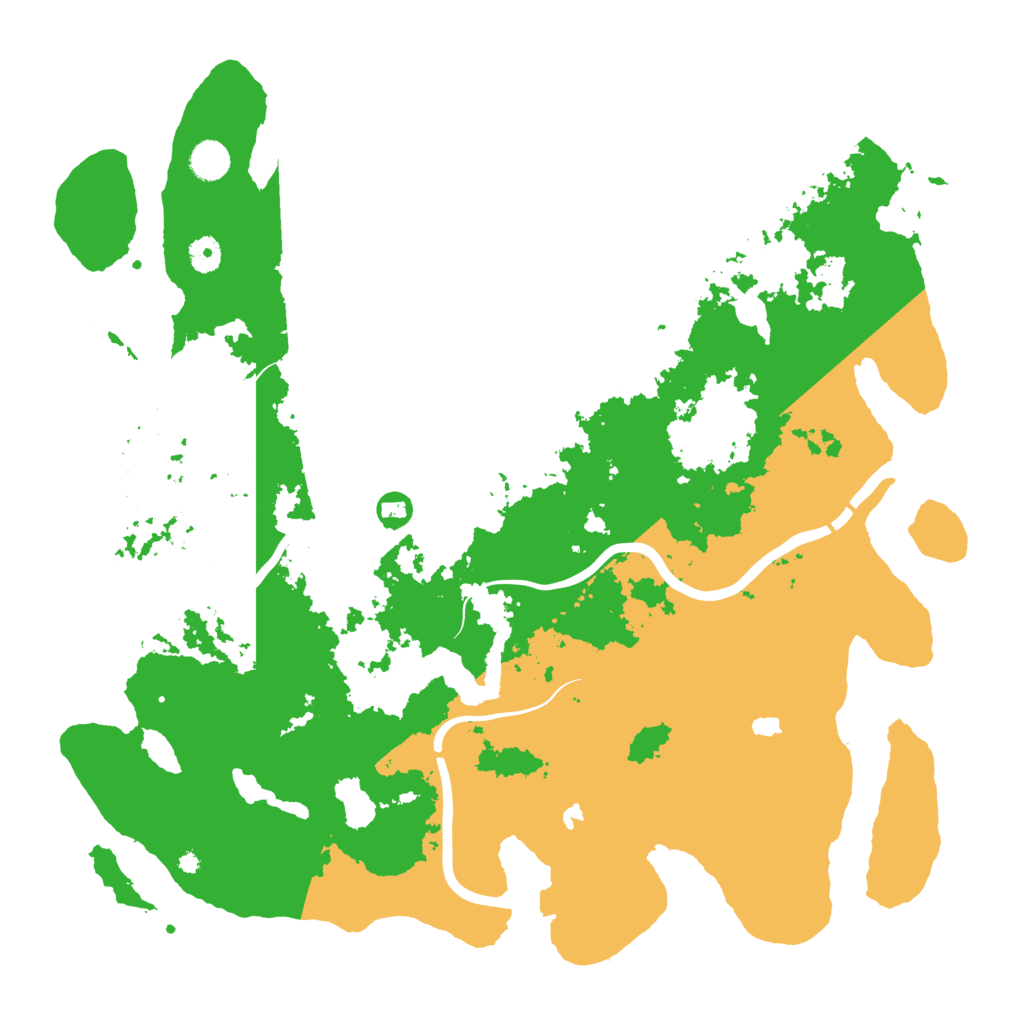 Biome Rust Map: Procedural Map, Size: 4500, Seed: 162862938