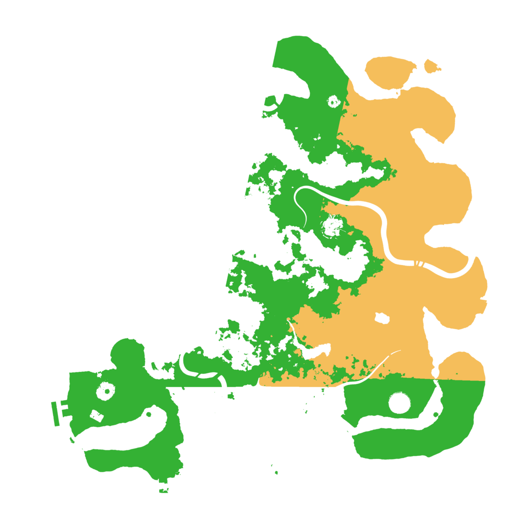 Biome Rust Map: Procedural Map, Size: 4250, Seed: 1105667663