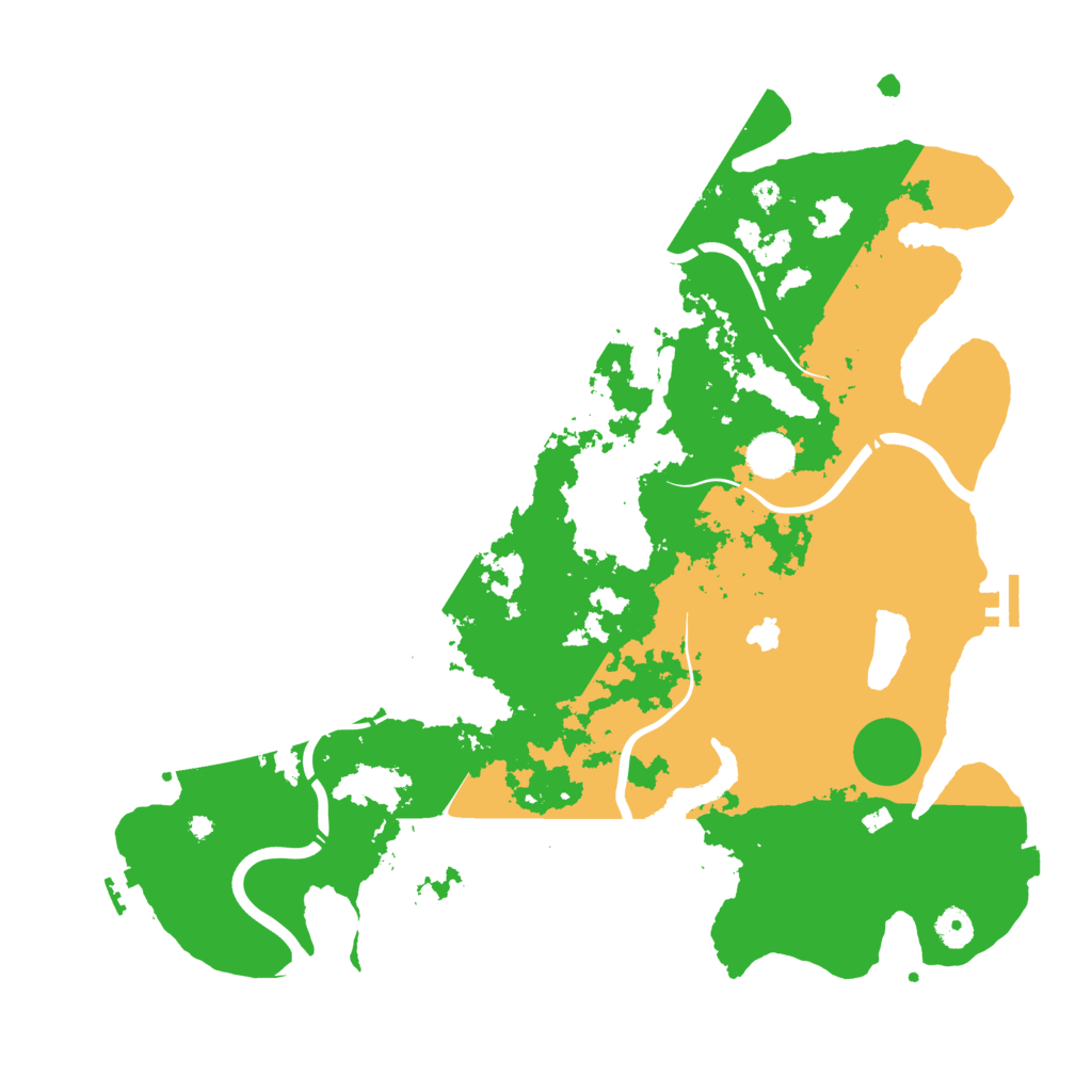 Biome Rust Map: Procedural Map, Size: 4250, Seed: 815013207