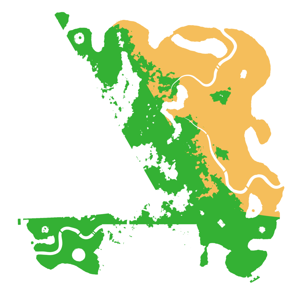 Biome Rust Map: Procedural Map, Size: 4250, Seed: 123154548
