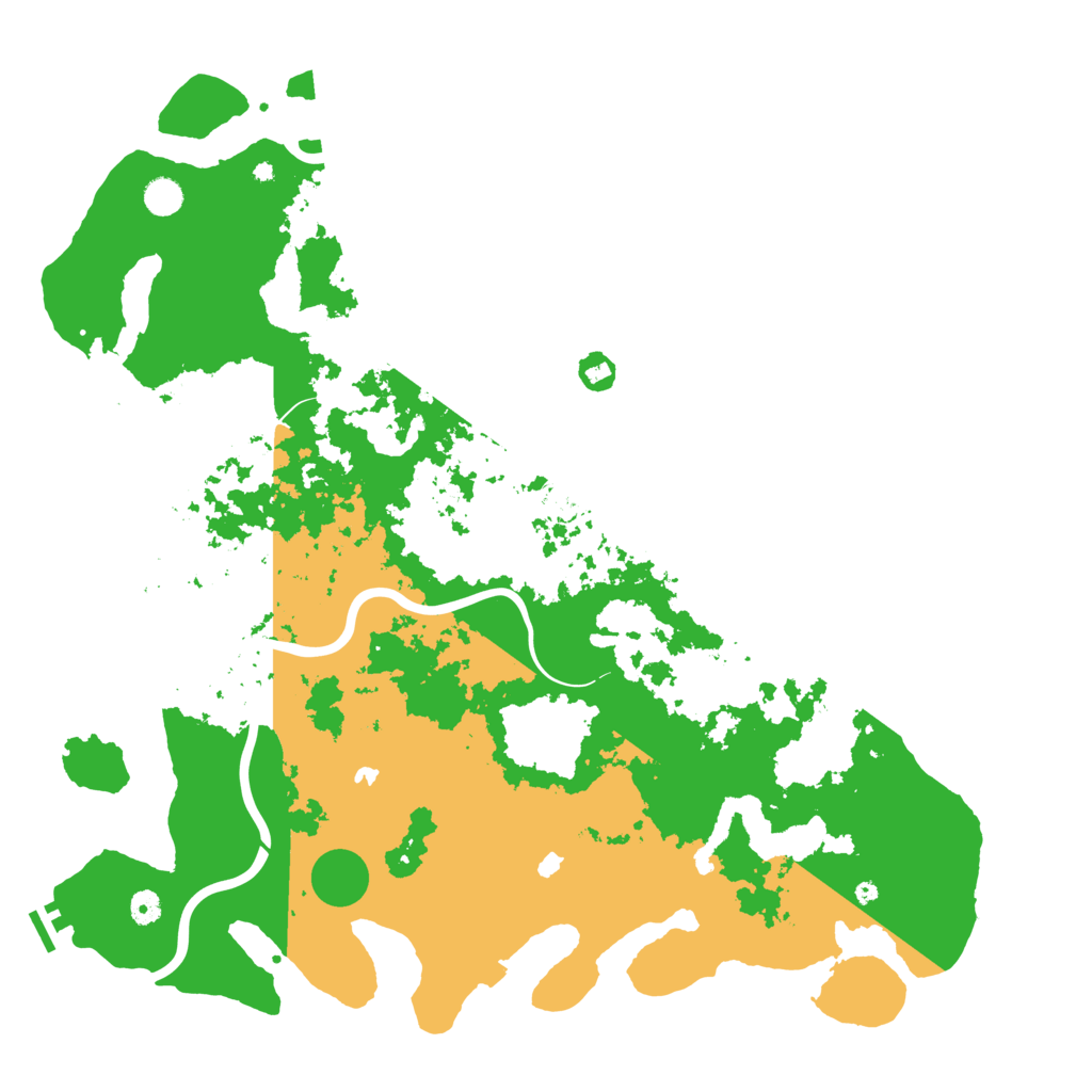 Biome Rust Map: Procedural Map, Size: 5000, Seed: 467859