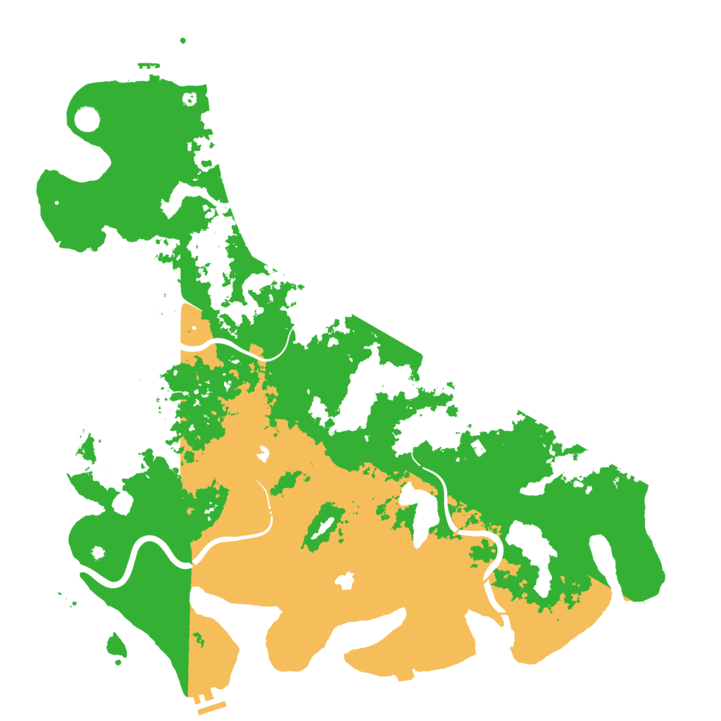 Biome Rust Map: Procedural Map, Size: 5000, Seed: 2126144529