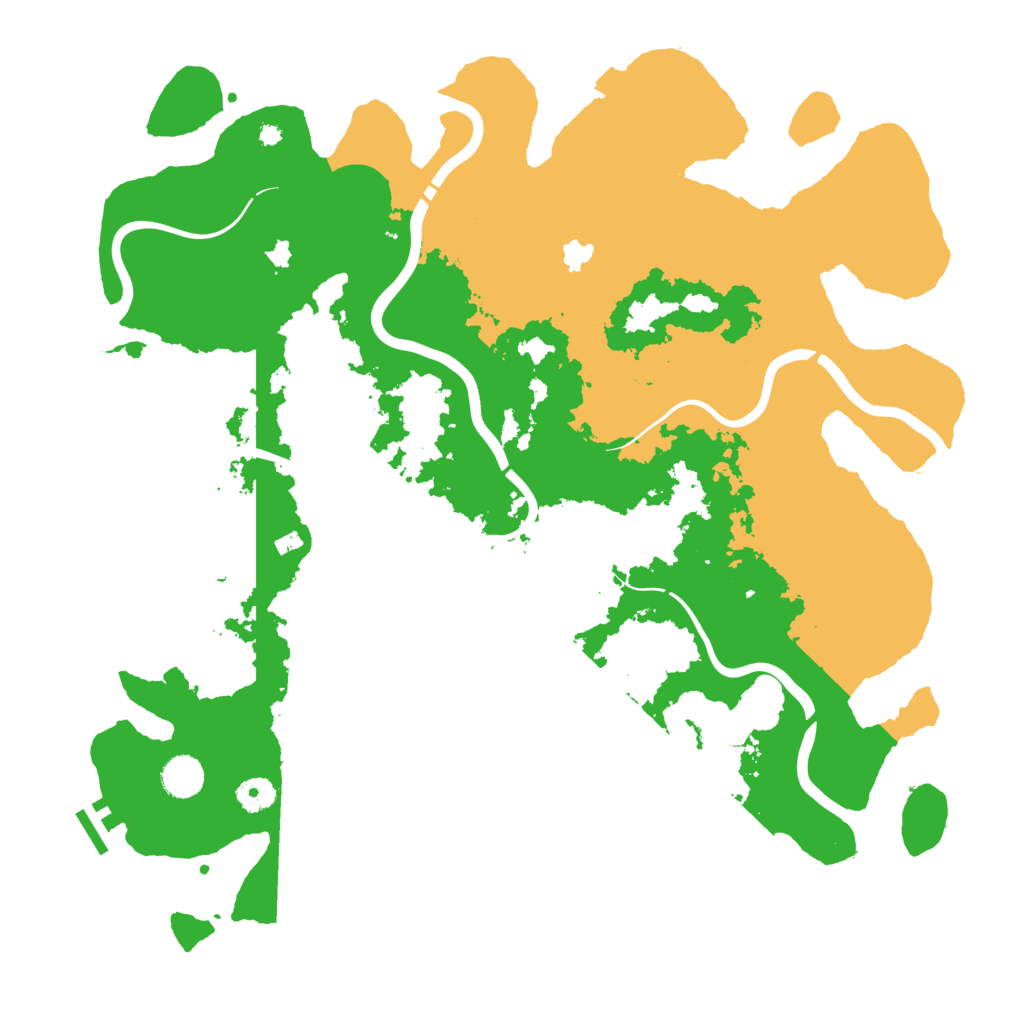 Biome Rust Map: Procedural Map, Size: 4250, Seed: 1788928683