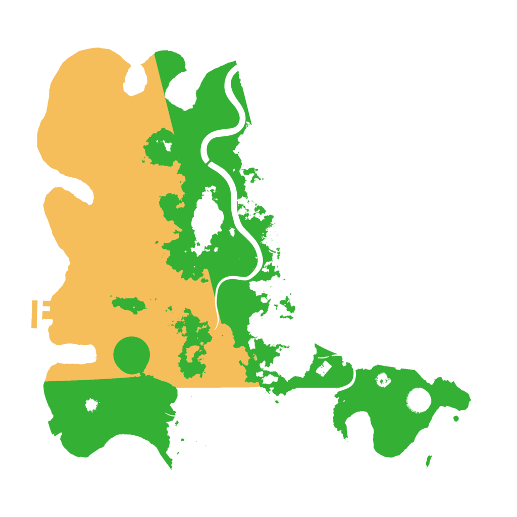 Biome Rust Map: Procedural Map, Size: 3750, Seed: 6523096