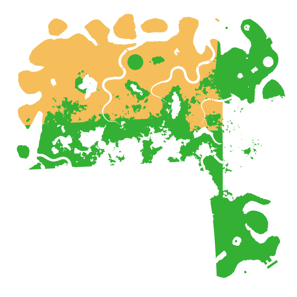 Biome Rust Map: Procedural Map, Size: 5000, Seed: 439823859