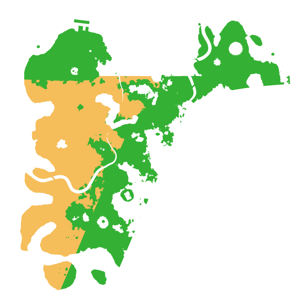 Biome Rust Map: Procedural Map, Size: 4000, Seed: 1021102711