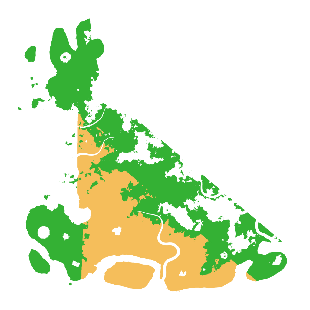 Biome Rust Map: Procedural Map, Size: 4500, Seed: 263317103