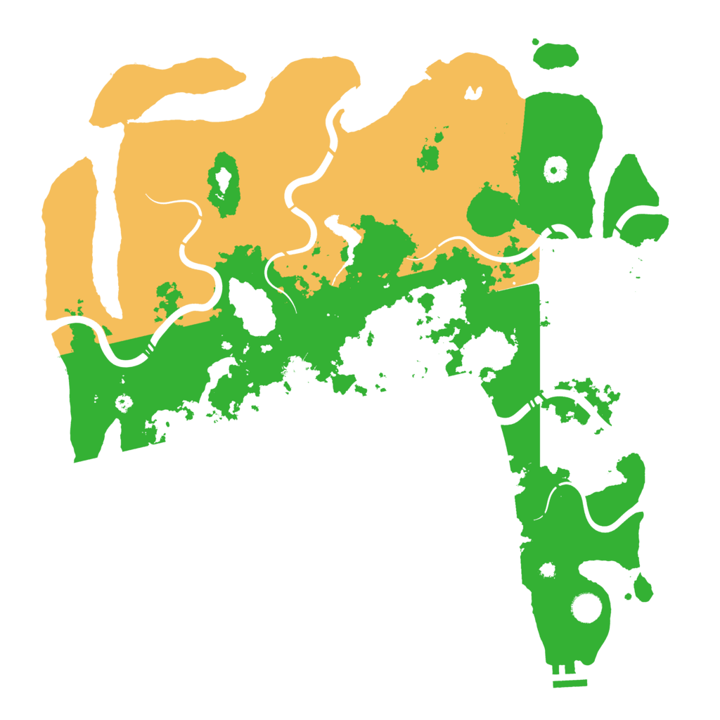 Biome Rust Map: Procedural Map, Size: 4250, Seed: 1962964890