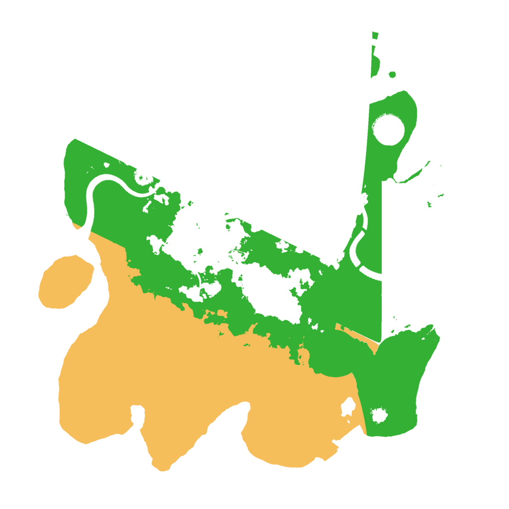 Biome Rust Map: Procedural Map, Size: 3000, Seed: 1355899986