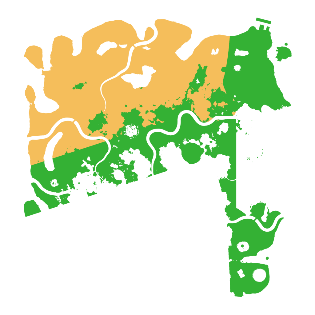Biome Rust Map: Procedural Map, Size: 4200, Seed: 2140305956