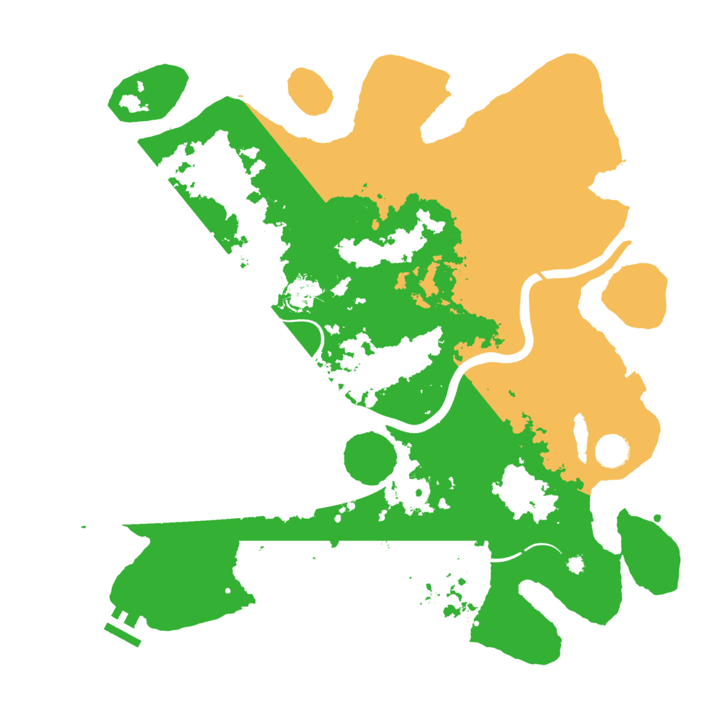 Biome Rust Map: Procedural Map, Size: 3750, Seed: 1618759071