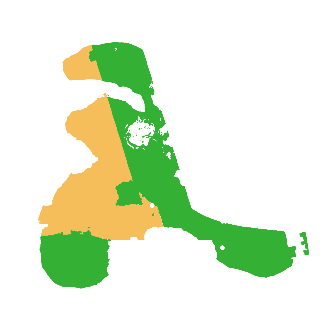 Biome Rust Map: Procedural Map, Size: 2000, Seed: 1745255898