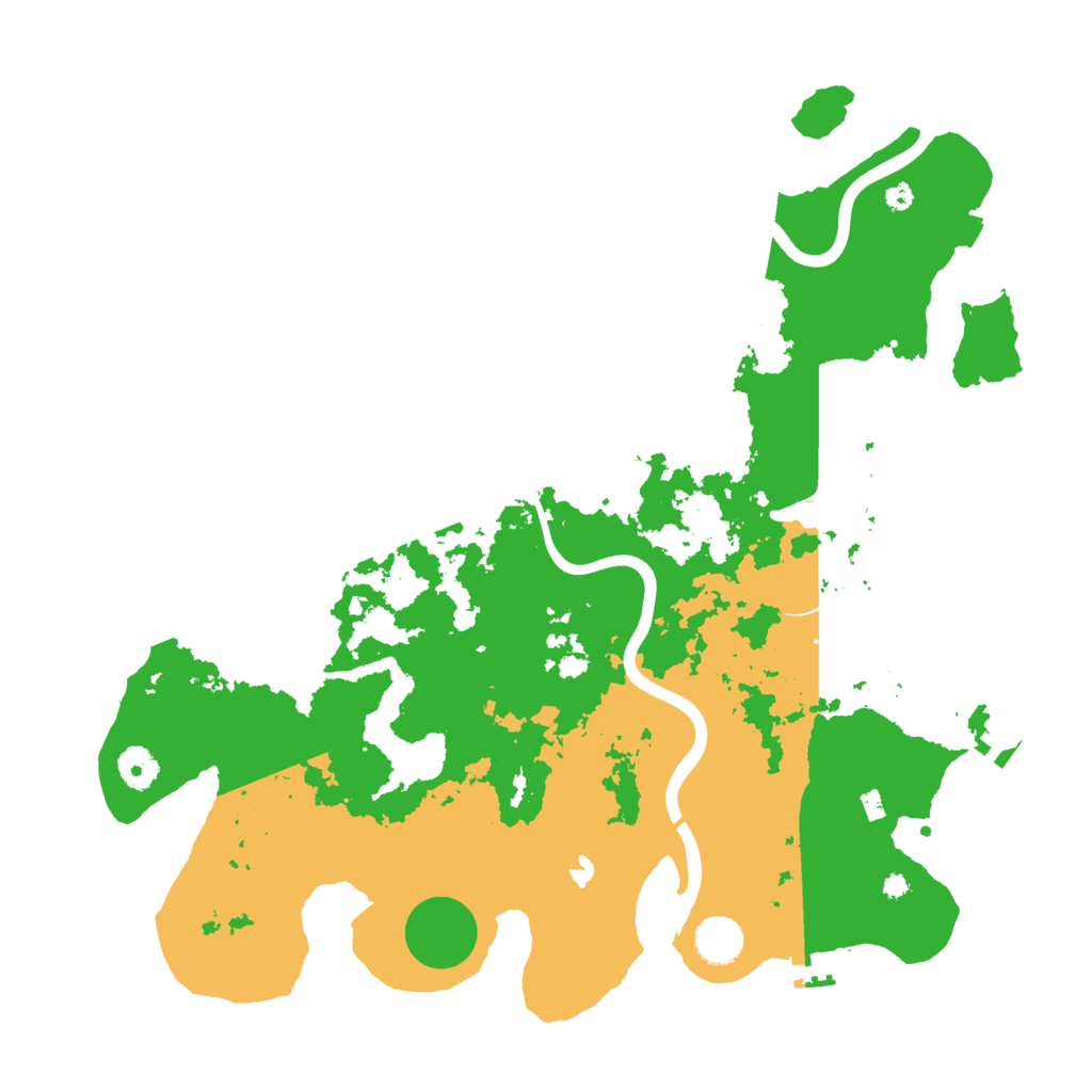Biome Rust Map: Procedural Map, Size: 4000, Seed: 171238322