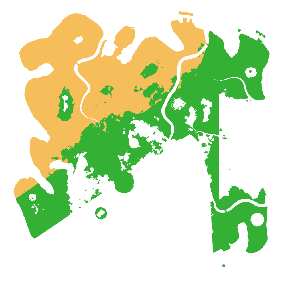 Biome Rust Map: Procedural Map, Size: 4000, Seed: 2096635117