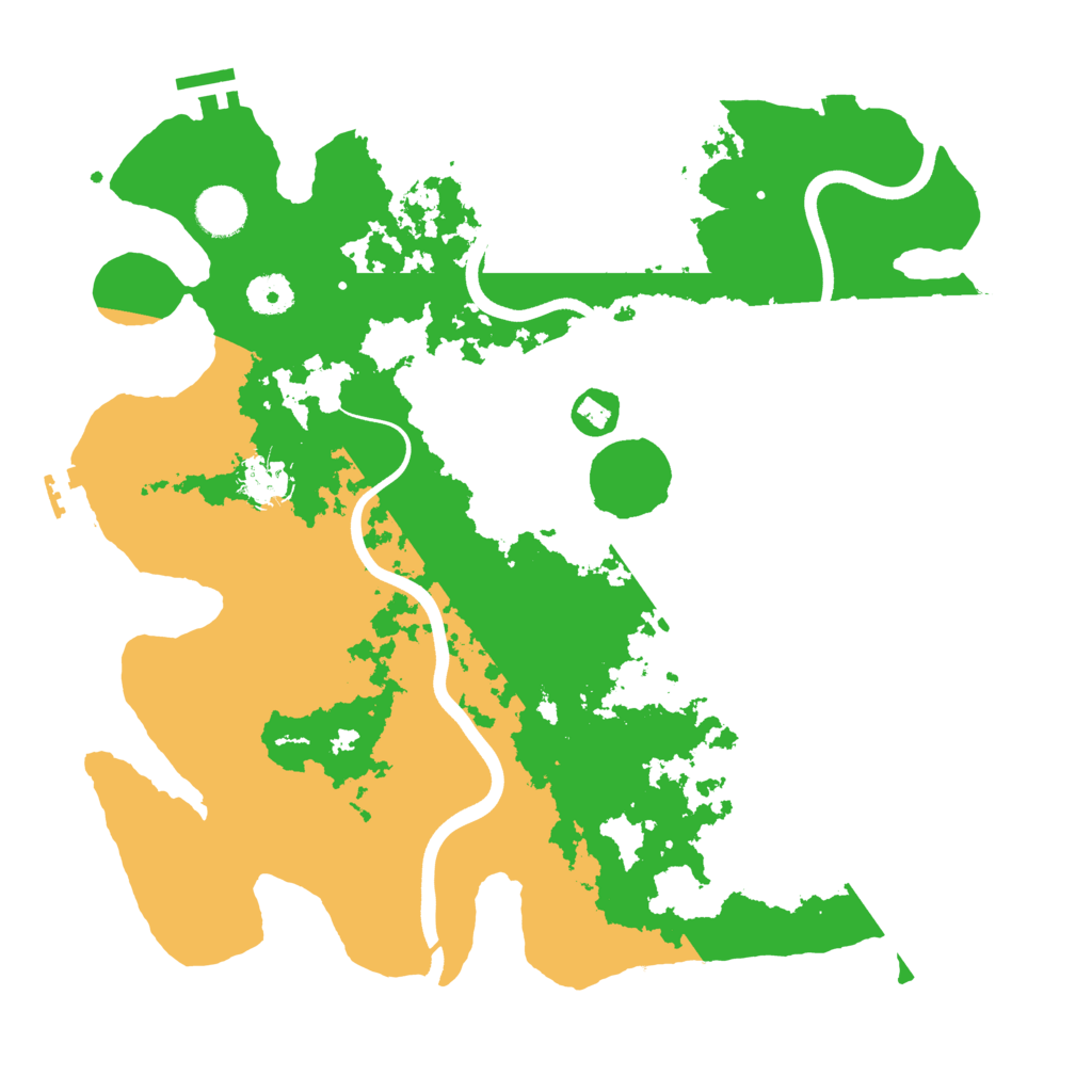 Biome Rust Map: Procedural Map, Size: 3750, Seed: 1284142290
