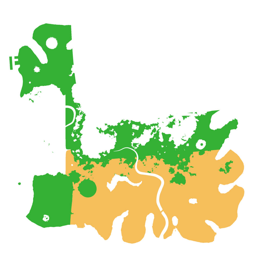 Biome Rust Map: Procedural Map, Size: 4000, Seed: 36332864